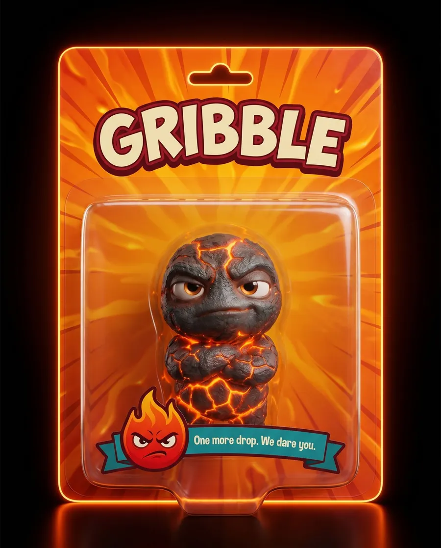 Vinyl Gribble figure